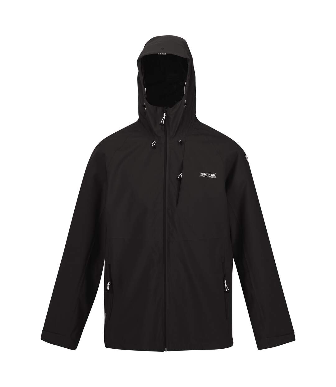 Mens Britedale Waterproof Jacket Black Regatta-1
