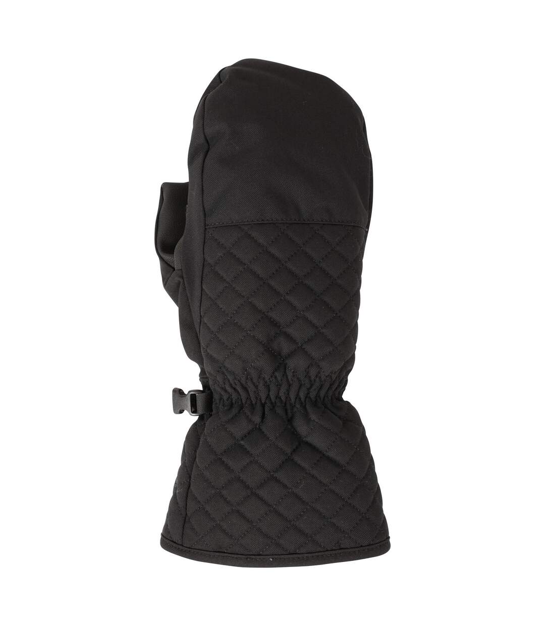 Womens/ladies Arctic Mist Ski Mittens Black Mountain Warehouse-1