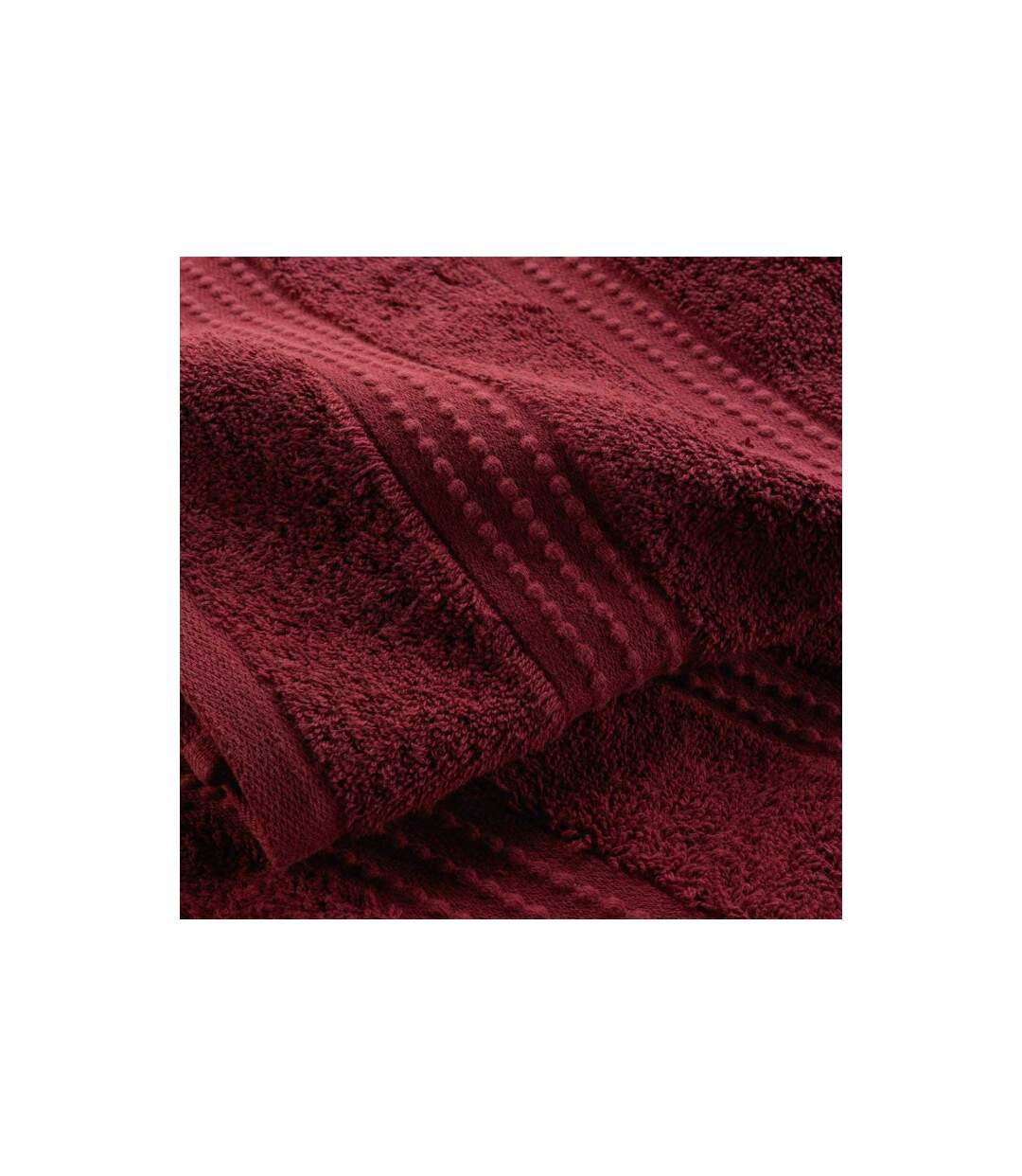 Drap de Bain Excellence 90x150cm Bordeaux-2