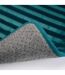 Tapis de Bain Microfibre Allure 45x75cm Bleu Émeraude-4