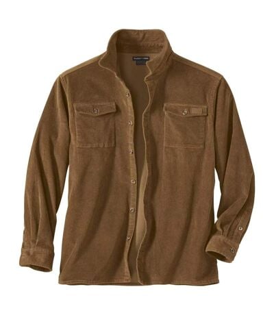 Surchemise homme brun-beige Atlas For Men