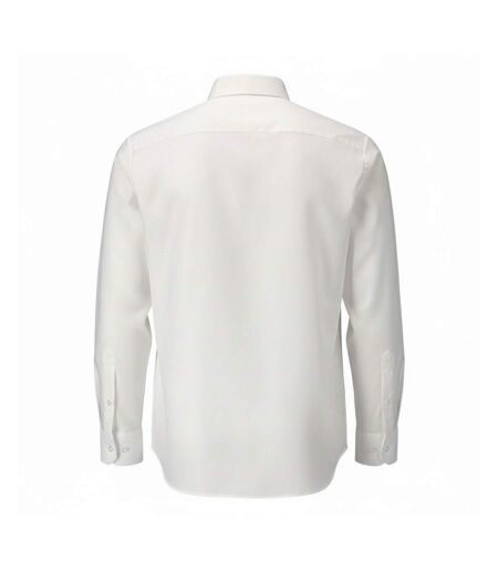 Mens Frontline Poplin Classic Shirt White Mascot