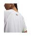 T-shirt Motif/style Logo Femme Blanc Noir Under Armour-3