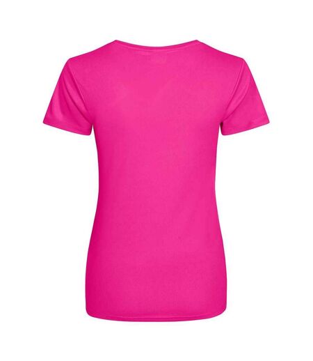 T-shirt Femme Rose Magenta AWDis Cool