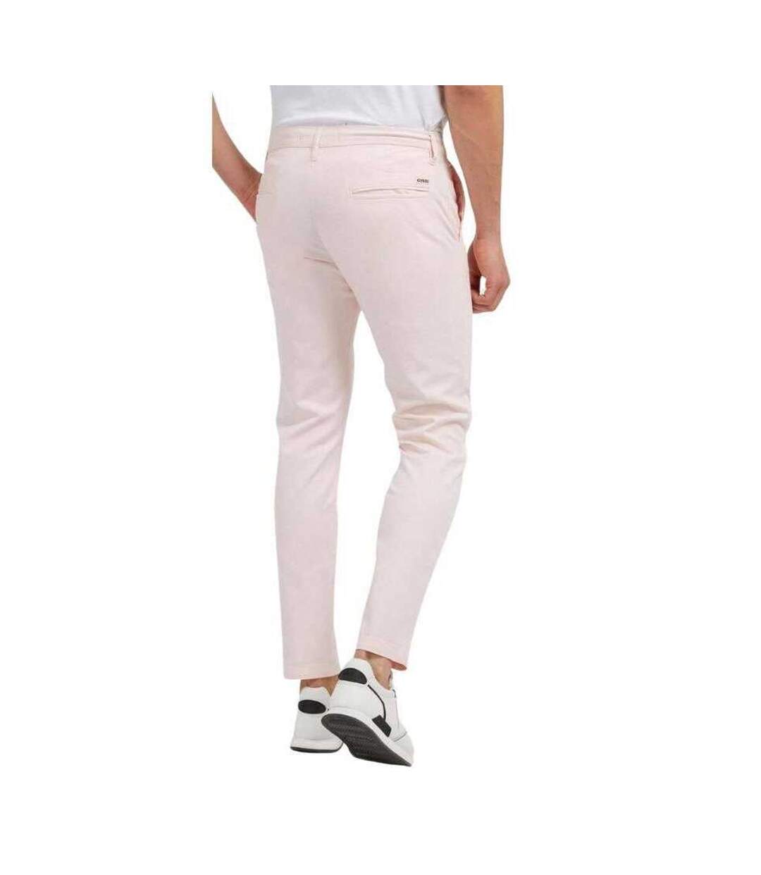 Pantalon Motif/style Logo Homme Rose Guess-2