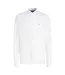 Mens Linen Regular Long-sleeved Shirt Optic White Tommy Hilfiger-2