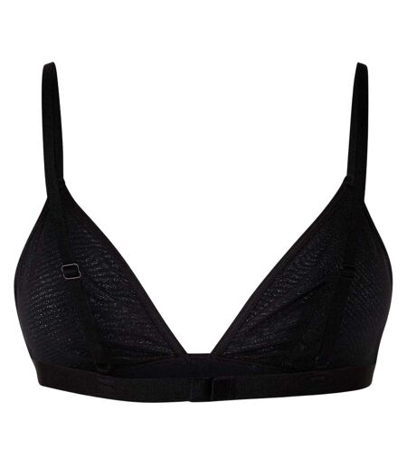 Womens/ladies Lurex Bra Black Hugo