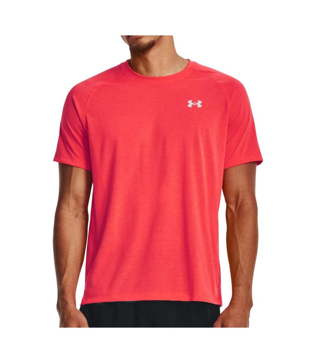 T-shirt Rose Homme Under Armour Ua Streaker - XXL-1