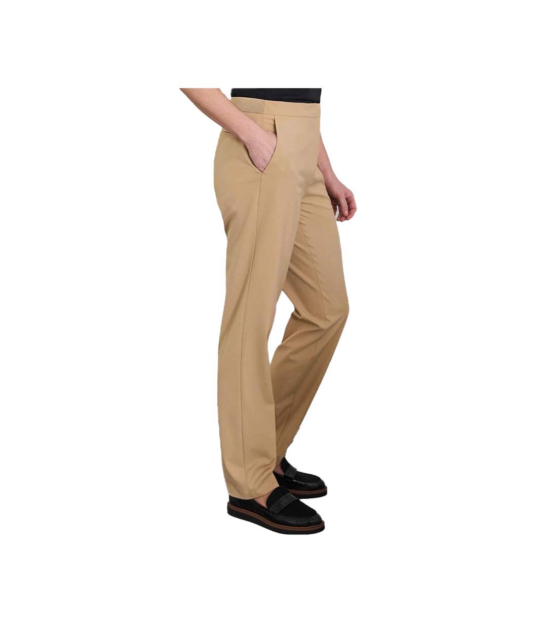 Pantalon Eleanor Femme Sable Brook Taverner-2