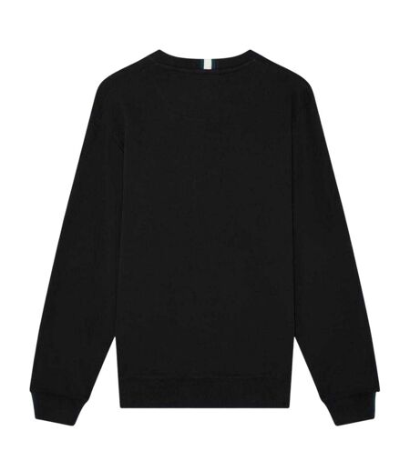 Mens Crew Neck Sweatshirt Black Ted Baker