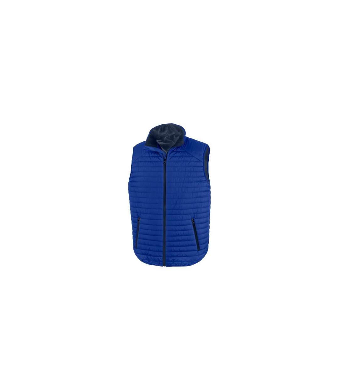 Unisex adult gilet royal blue/navy Result-1