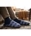OZABI Pantoufles Homme Mule Chaudes Antiderapantes Confort-2