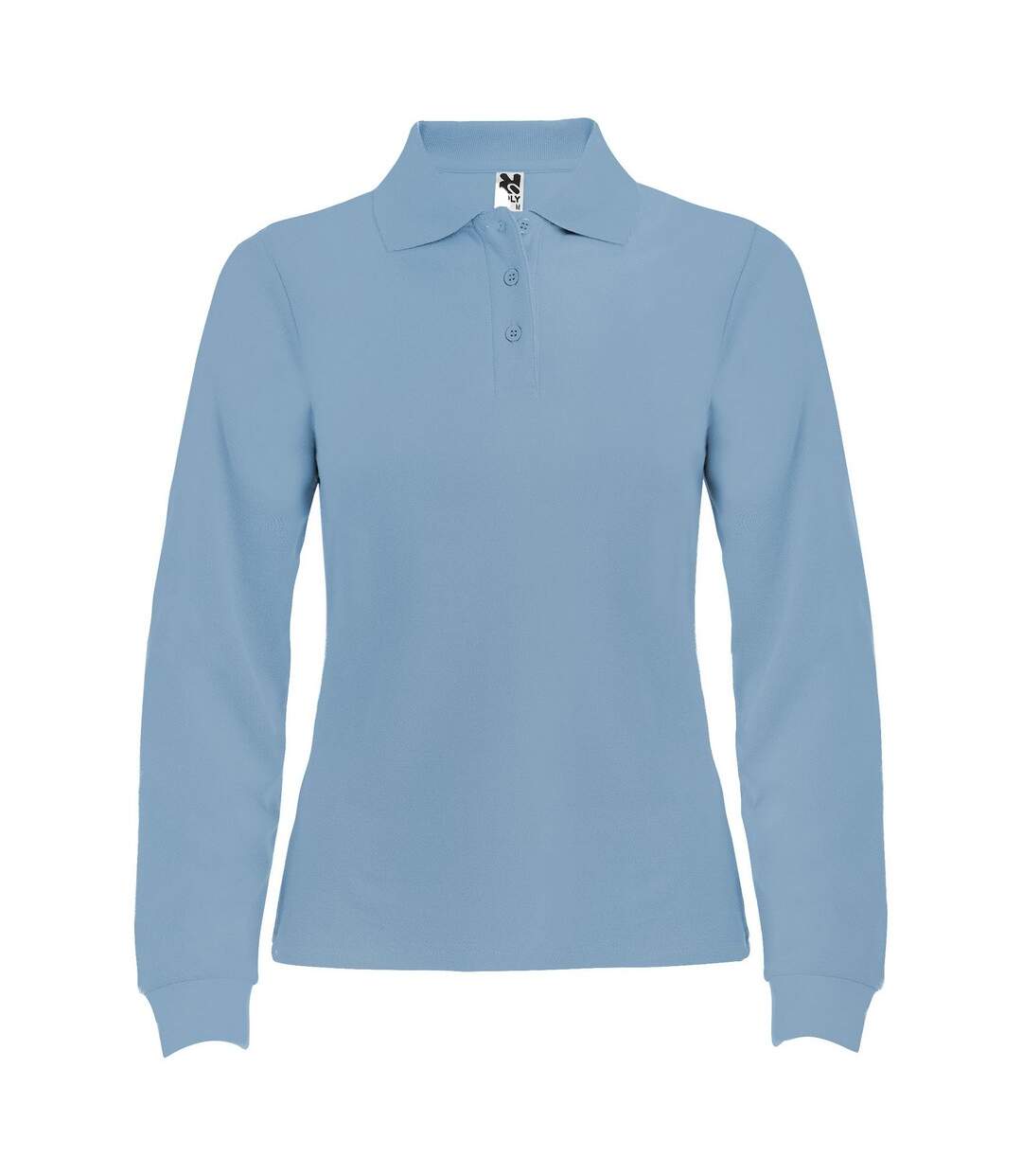 Polo estrella femme bleu ciel Roly