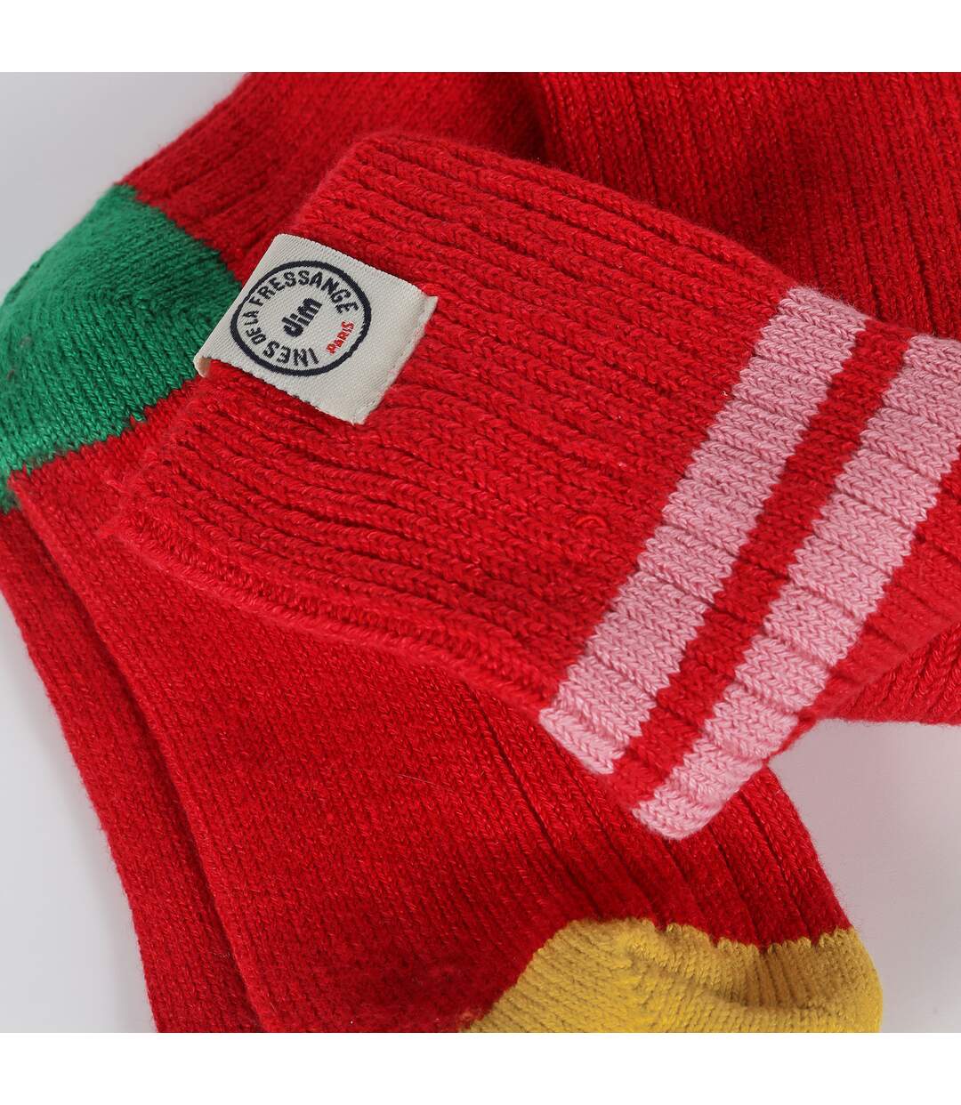 Chaussettes hautes Dim x Inès de La Fressange-3