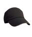 Result Unisex Herringbone Contrast Colour Sandwich Peak Baseball Cap (Black/Tan) - UTPC2299