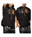 Sweat noir/orange homme kaporal vank-1