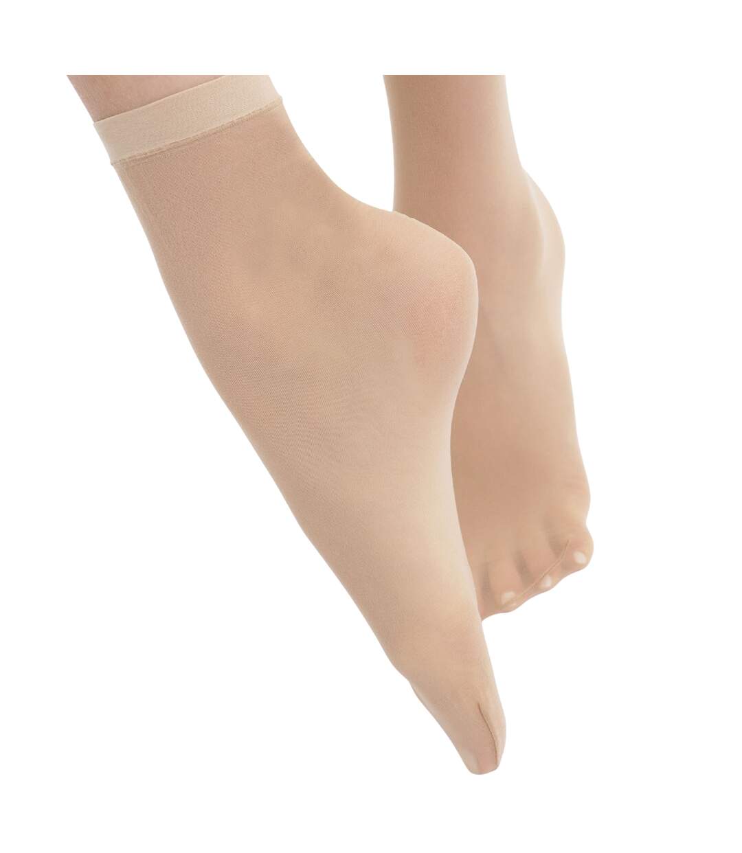 Lot de 4 socquettes semi-opaques 30D ECODIM-2