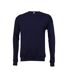 Sweatshirt Unisexe Bleu Marine Bella + Canvas-2