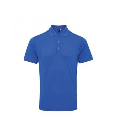 Premier Mens Coolchecker Plus Piqu Polo Shirt (Royal) - UTPC3374