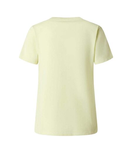 Womens/ladies Dome Regular T-shirt Lemon Yellow The North Face