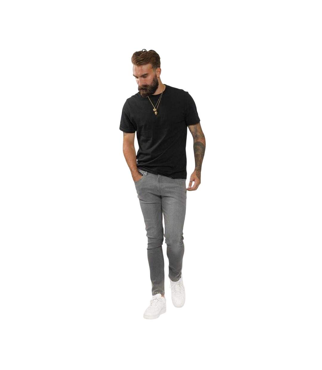 Jean Homme Anthracite Firetrap-1