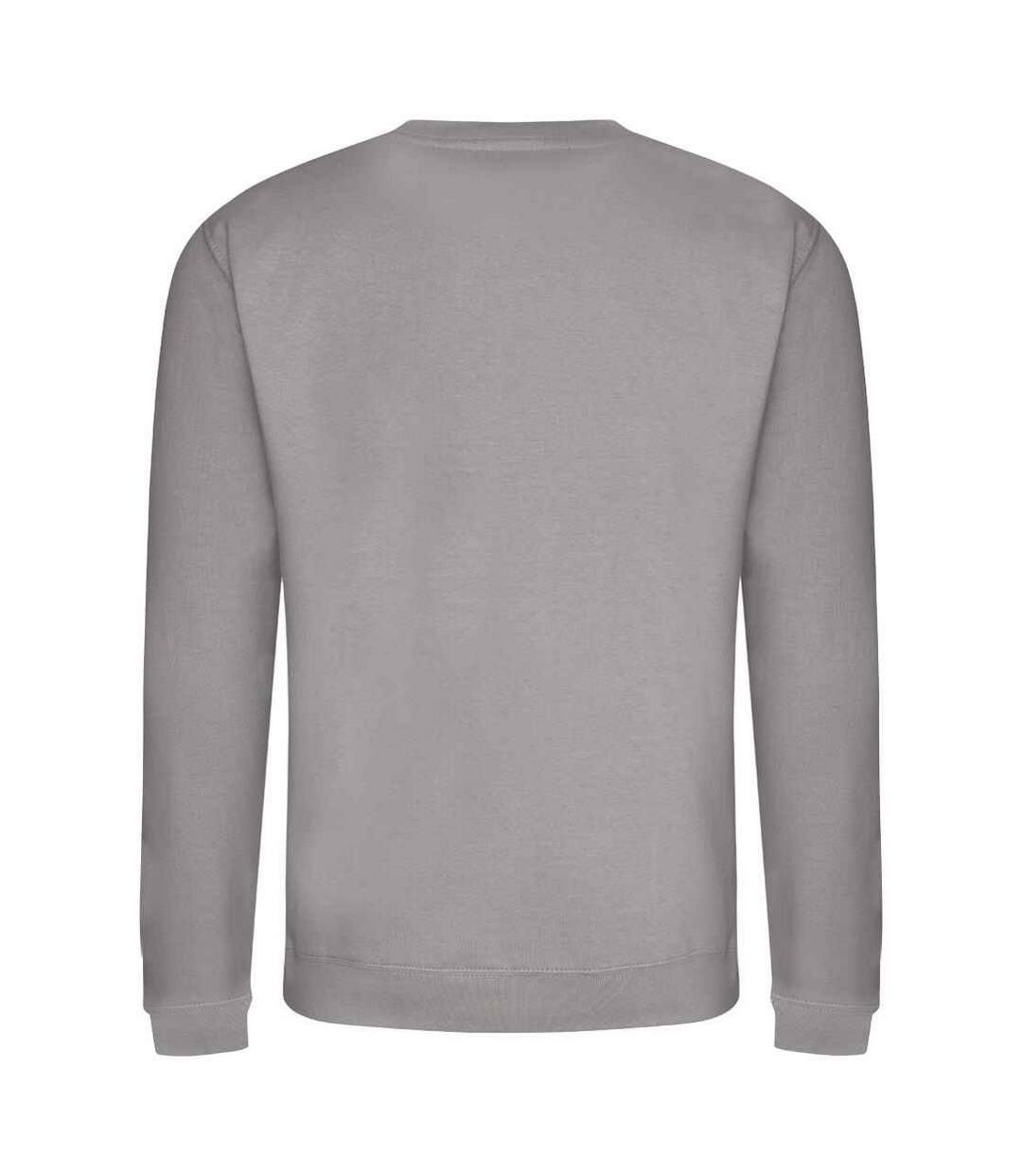 Sweatshirt unisexe gris platine Awdis-3