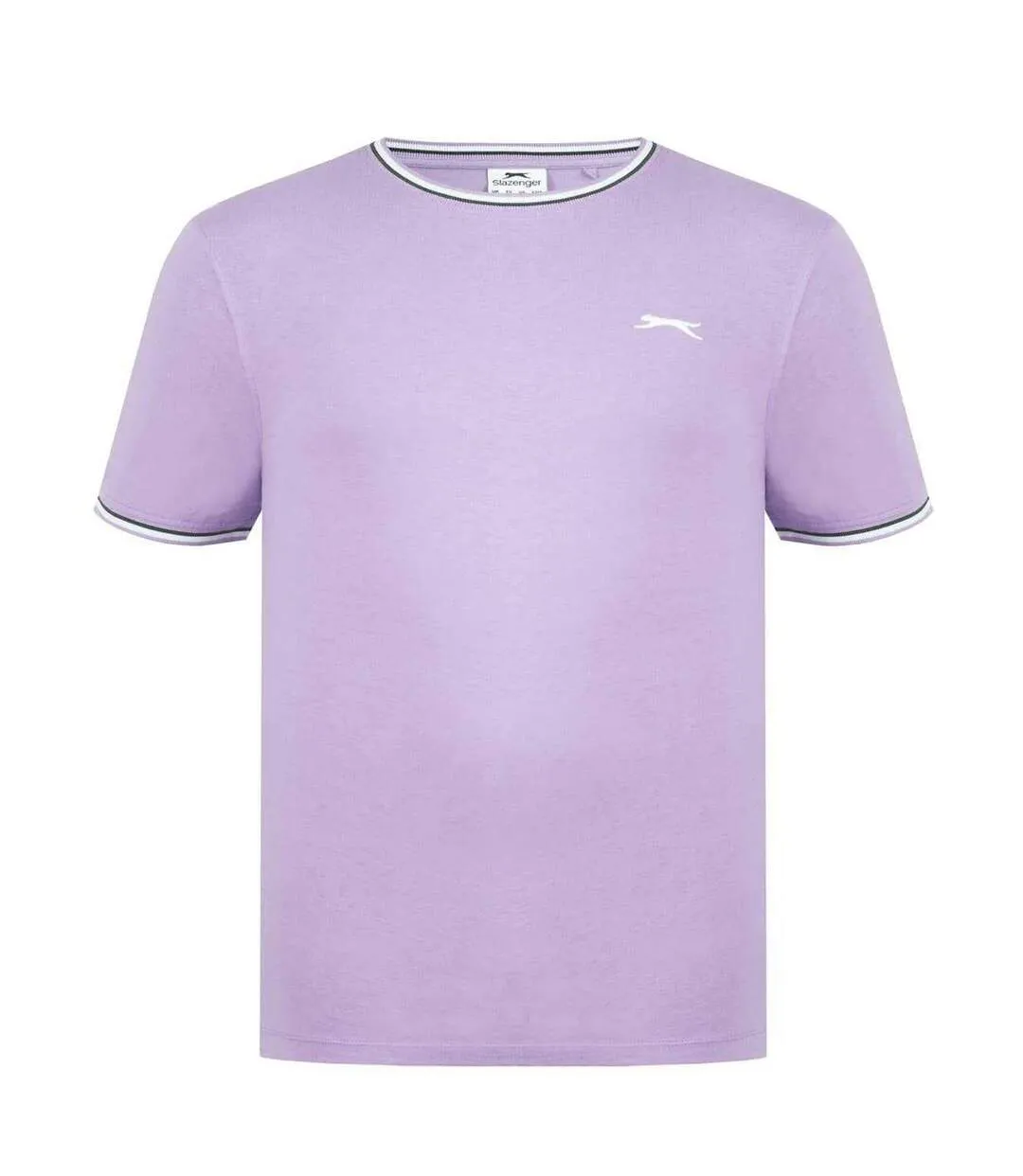 Mens Cotton T-shirt Slate Blue Slazenger-2