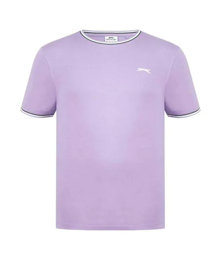 Mens Cotton T-shirt Slate Blue Slazenger