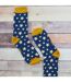 1 Pack Mens Novelty Patterned Bamboo Socks-5