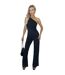 Combinaison 1 Épaule Motif/style Scintillant Femme Noir AX Paris-1