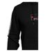 Sweat capuche  homm manches longues de couleur noir