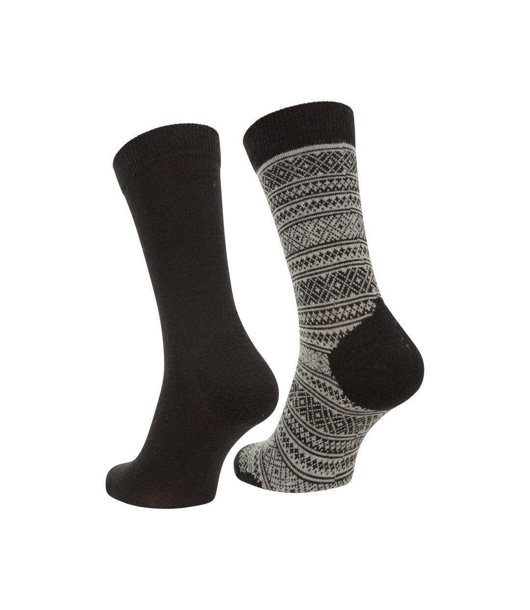 Chaussettes adulte gris Mountain Warehouse-2