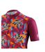 Womens/ladies Half Zip Loose Fit Jersey Purple Bicycle Line-3