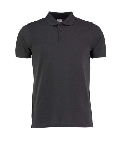 Polo klassic homme gris foncé Kustom Kit