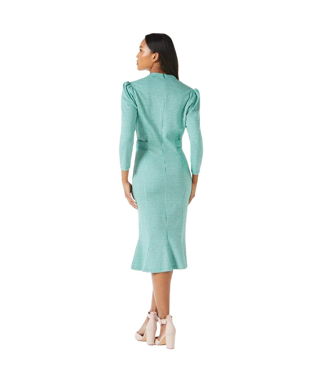 Robe mi-longue femme vert Principles