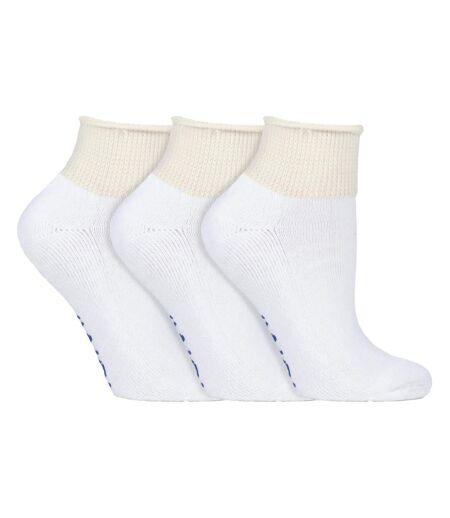 3 Paires Chaussettes de Diabetiques Basses Coton