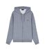 Mens Full Zip Hoodie Grey Melange Emporio Armani EA7-1
