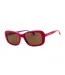 Womens/ladies Framed Sunglasses One Size Fuchsia Pink Brown Love Moschino-2