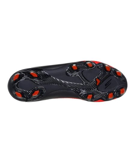 Mens Skx_2 Academy Firm Ground Football Boots Red Black Skechers