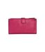 Katana - Portefeuille femme medium en cuir - fuchsia - 8755