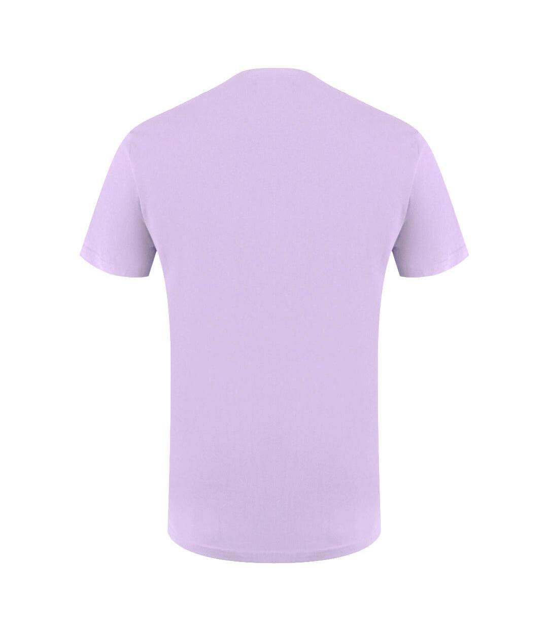 T-shirt Motif/style Logo Ondulé Femme Rose Love Moschino-2