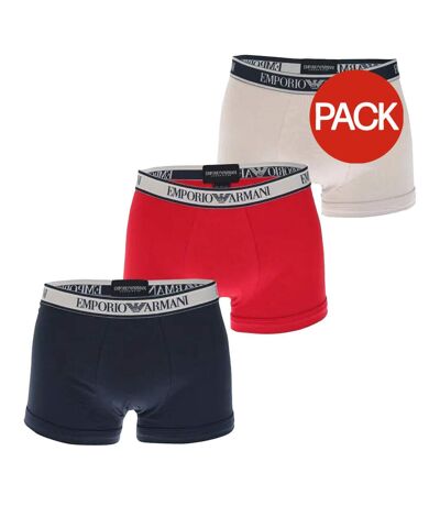 Boxers homme blanc / rouge / noir Emporio Armani