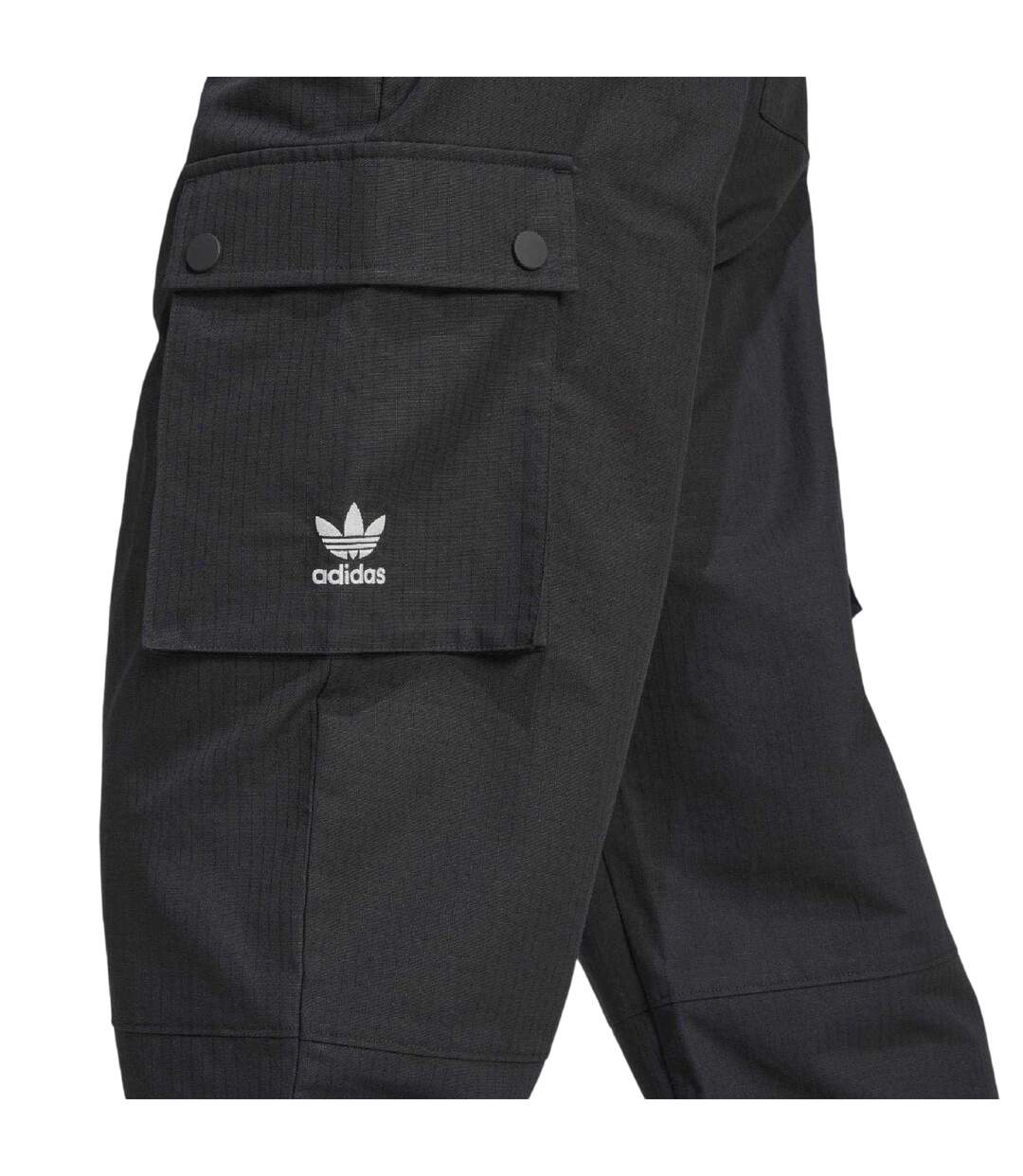 Pantalon À Poches Motif/style Texte Homme Noir Adidas-4