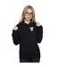 Disney - Sweat à capuche MOANA PUA THE PIG BREAST PRINT - Femme (Noir) - UTBI11535-2