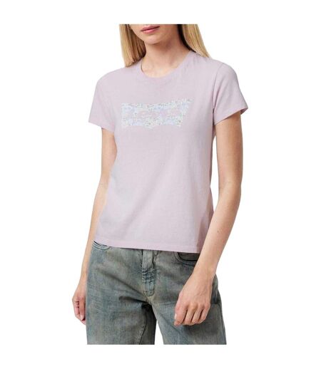 T-shirt Motif/style Imprimé Graphique Femme Rose Levis