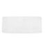 Tapis de Bain Microfibre Vitamine 50x120cm Blanc-1