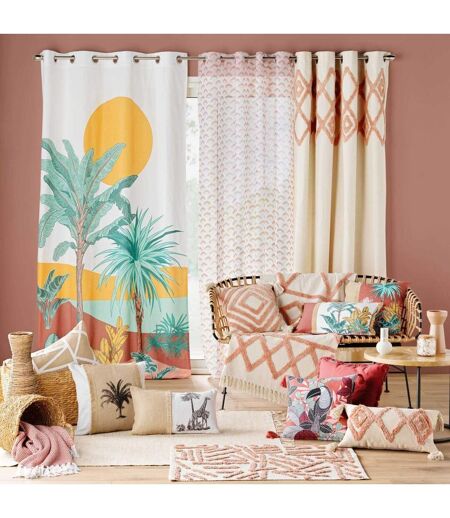 Tapis Déco Tufté Athena 60x90cm Rose