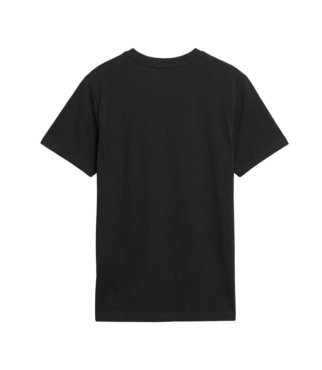 Mens Single Jersey T-shirt Black 4F-3