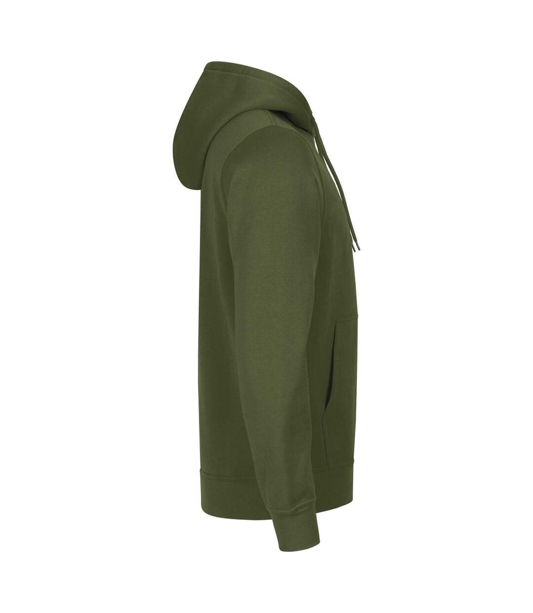 Sweat À Capuche Miami Adulte Vert Militaire Clique-4