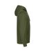 Sweat À Capuche Miami Adulte Vert Militaire Clique-4